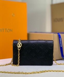 Louis Vuitton Coussin Pochette In Black