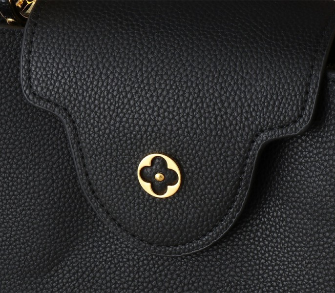 Louis Vuitton Capucines BB Handbag In Black - Image 6