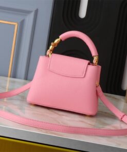 Alternative view of Louis Vuitton Capucines Mini Capucines Handbag In Pink