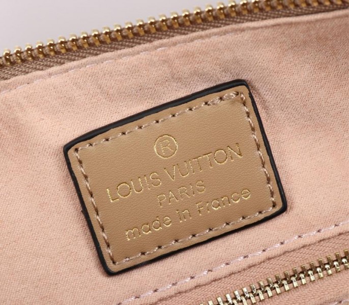 Louis Vuitton Monogram Empreinte Leather Speedy Bandouliere 25 Handbag In Tourterelle Gray - Image 6