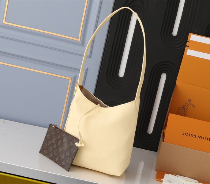 Louis Vuitton Low Key PM Hobo In Urban Yellow