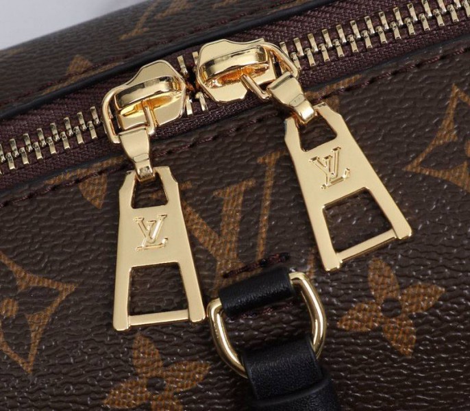 Louis Vuitton Monogram Canvas Petite Malle Souple Handbag In Black - Image 7