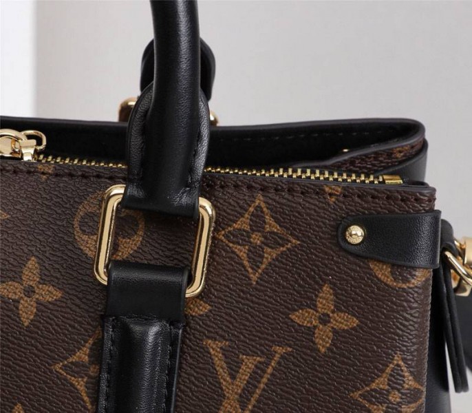 Louis Vuitton Monogram Canvas Soufflot BB Bag In Black - Image 7