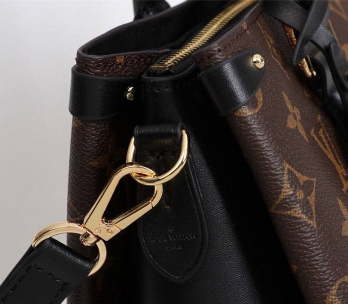 Louis Vuitton Monogram Canvas Soufflot BB Bag In Black - Image 8