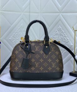 Monogram Macassar Alma BB Bag