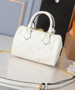 Alternative view of Louis Vuitton Other Leathers Speedy Bandouliere 20 Handbag In Quartz White
