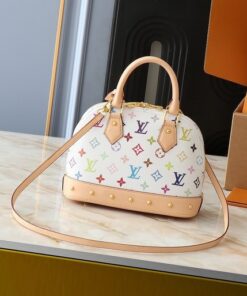Alternative view of Replica LV X TM Alma BB Bag In White Bright Colors