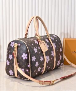 Alternative view of X TM Monogram Canvas Keepall 45 With Cherry Blossom