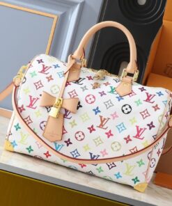 X TM Multicolored Speedy Bandouliere 30 In White