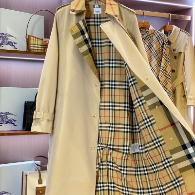 Alternative view of Replica BBR Trench Coat Dupe Women Classic Coat