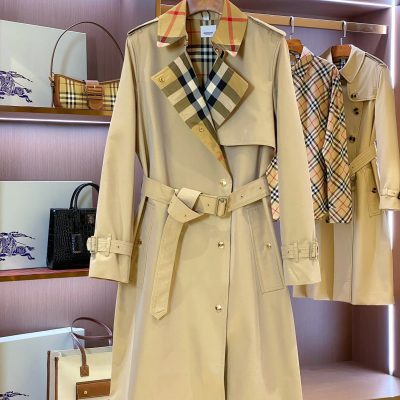 Replica BBR Trench Coat Dupe Women Classic Coat